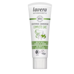 Dentifrice complet care sans silice menthe 75ML LAVERA  dans votre magasin bio en ligne Etiketbio.eu