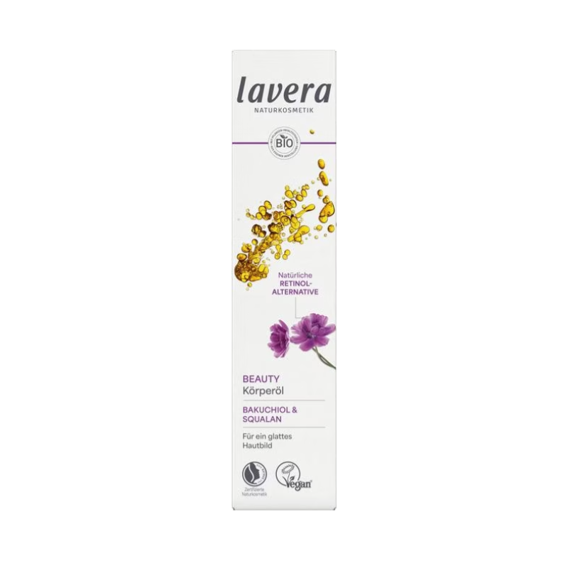 HUILE POUR LE CORPS BEAUTY 100ML LAVERA  dans votre magasin bio en ligne Etiketbio.eu