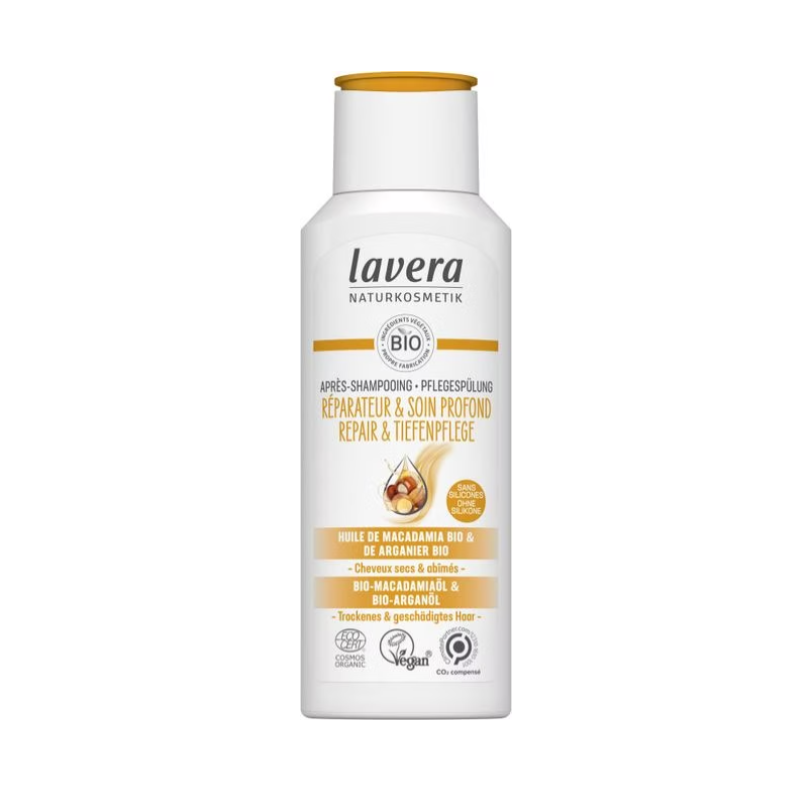 APRES SHAMPOOING REPARATEUR REPAIR SOIN PROFOND 200ML LAVERA  dans votre magasin bio en ligne Etiketbio.eu