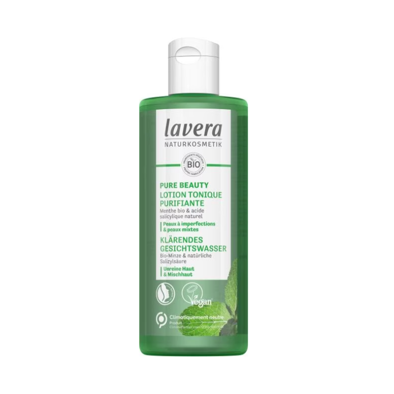 LOTION TONIQUE PURIFIANTE 200ML LAVERA  dans votre magasin bio en ligne Etiketbio.eu