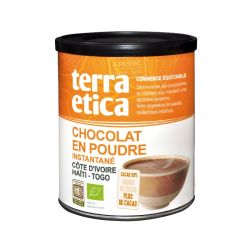 CHOCOLAT POUDRE 425GR TERRA ETICA  dans votre magasin bio en ligne Etiketbio.eu