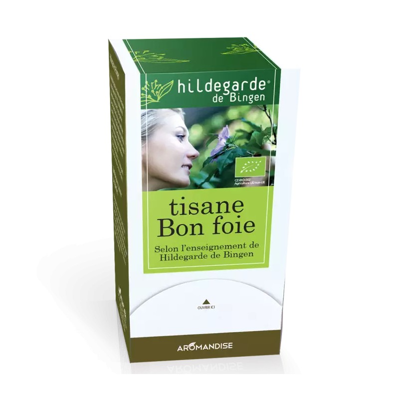 INFUSION BON FOIE 18 SACHETS 27G AROMANDISE  dans votre magasin bio en ligne Etiketbio.eu