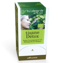 Tisane Détox Hildegarde sachets AROMANDISE  dans votre magasin bio en ligne Etiketbio.eu