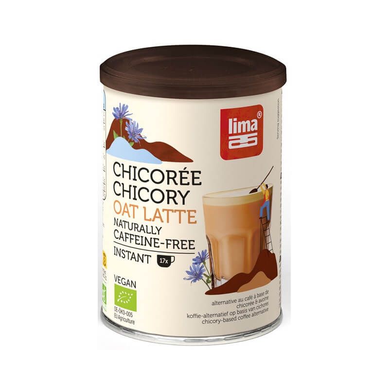 CHICOREE OAT LATTE INSTANT 100G LIMA  dans votre magasin bio en ligne Etiketbio.eu