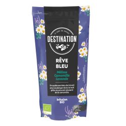 INFUSION REVE BLEU 50G DESTINATION  dans votre magasin bio en ligne Etiketbio.eu