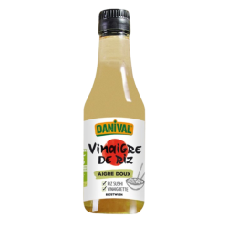 VINAIGRE DE RIZ 250ML DANIVAL  dans votre magasin bio en ligne Etiketbio.eu