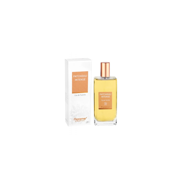 EAU DE TOILETTE PATCHOULI INTENSE 100ML FLORAME  dans votre magasin bio en ligne Etiketbio.eu