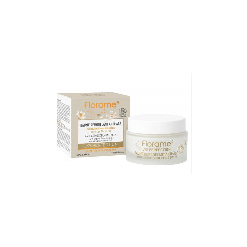 BAUME REMODELANT ANTI AGE LYS PERFECTION 50ML FLORAME  dans votre magasin bio en ligne Etiketbio.eu