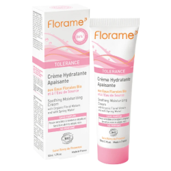 CRÈME HYDRATANTE APAISANTE 50ML FLORAME  dans votre magasin bio en ligne Etiketbio.eu