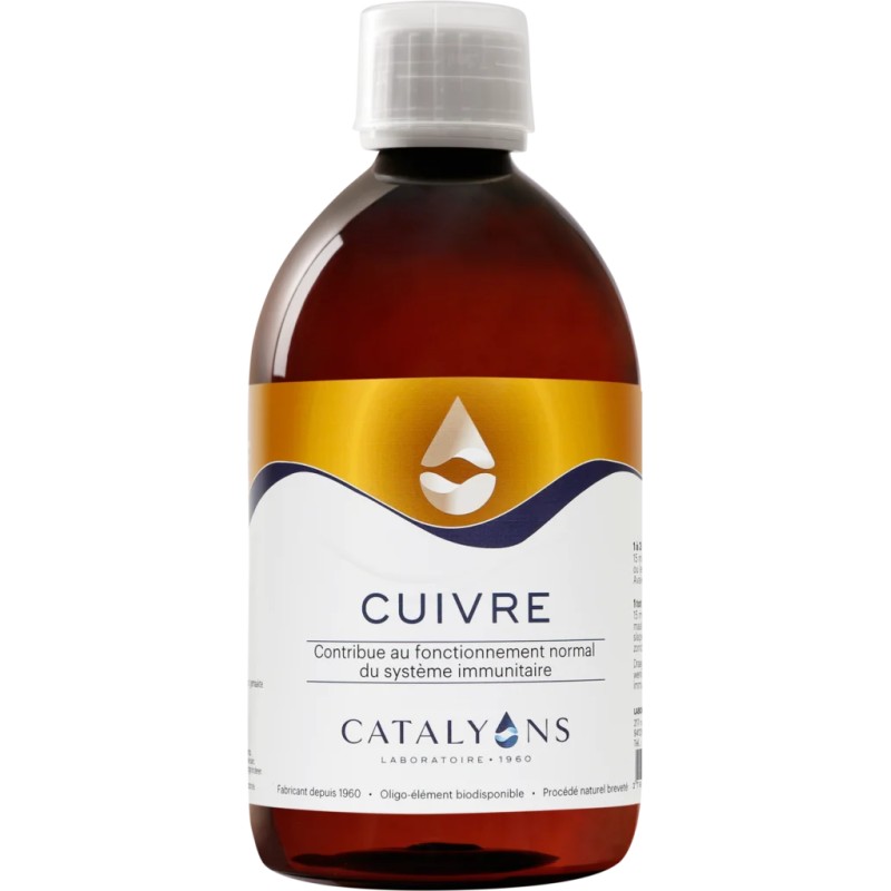 CUIVRE 500ML CATALYON  dans votre magasin bio en ligne Etiketbio.eu