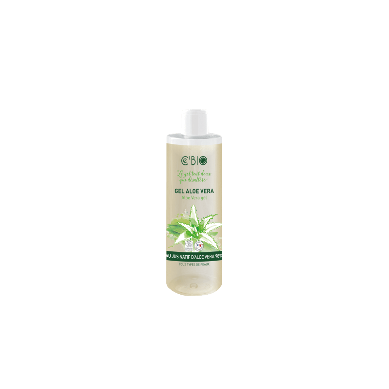 Gel aloe vera bio 98% 200ml CE BIO  dans votre magasin bio en ligne Etiketbio.eu