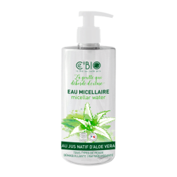 Eau micellaire 500ml CE BIO  dans votre magasin bio en ligne Etiketbio.eu