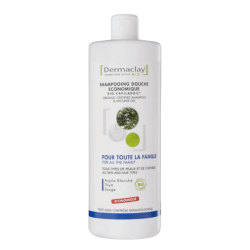 SHAMPOOING DOUCHE ÉCONOMIQUE Format familial 1L DERMACLAY  dans votre magasin bio en ligne Etiketbio.eu