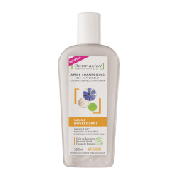 BAUME NOURRISSANT AP-SHAMPOOING Cheveux secs 250 ml DERMACLAY  dans votre magasin bio en ligne Etiketbio.eu