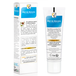 DENTIFRICE MIEL DE MANUKA ANTI TARTRE 75ML COMPTOIRS ET COMPAGNIE  dans votre magasin bio en ligne Etiketbio.eu