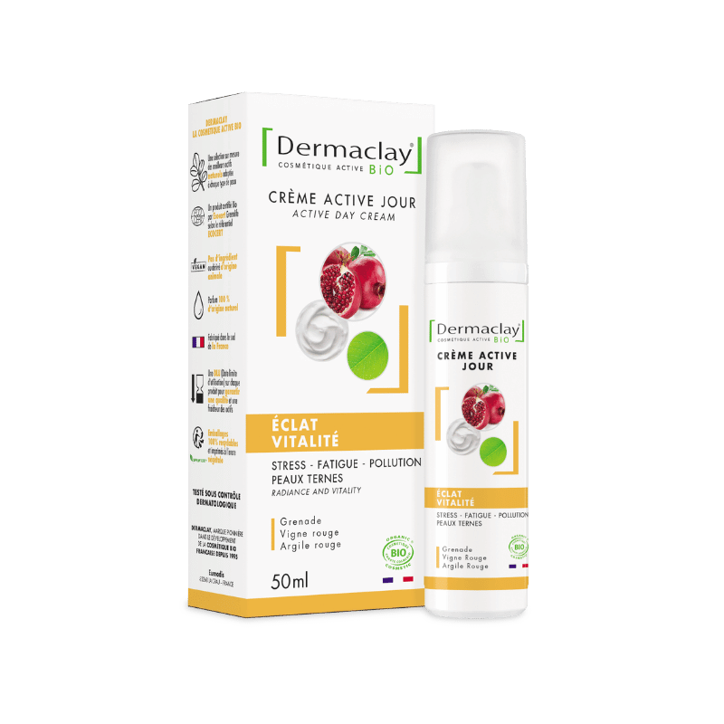 GOMMAGE ÉCLAT PROTECTEUR 75 ml DERMACLAY  dans votre magasin bio en ligne Etiketbio.eu