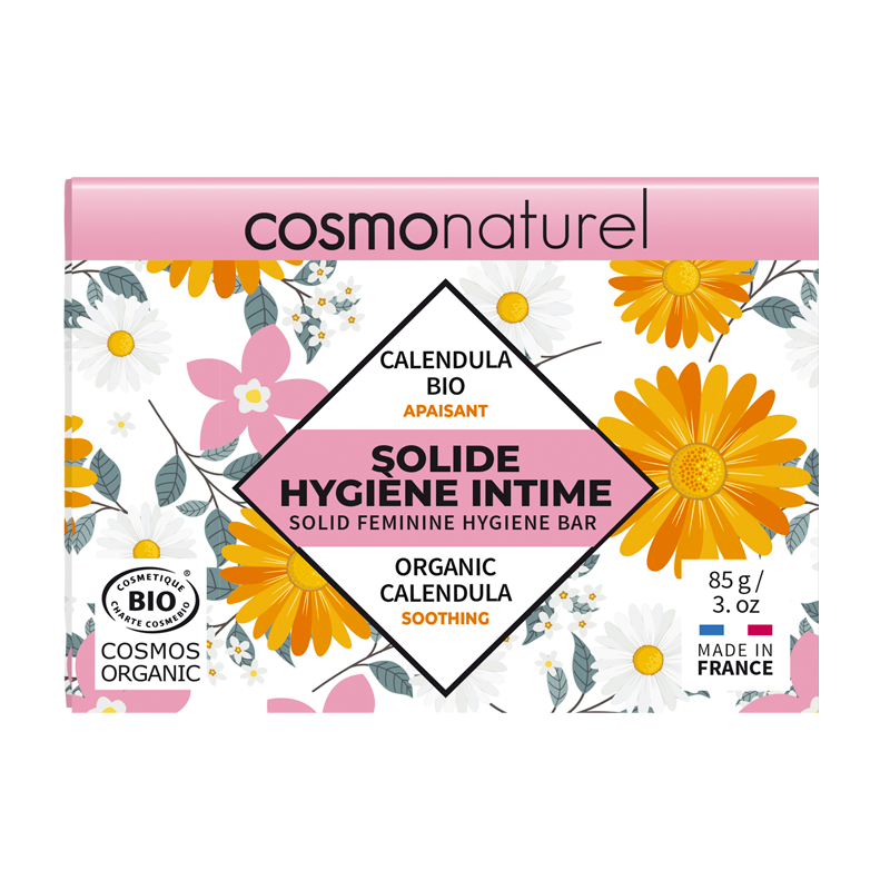 SOLIDE HYGIENE INTIME APAISANT 85GR COSMONATUREL  dans votre magasin bio en ligne Etiketbio.eu