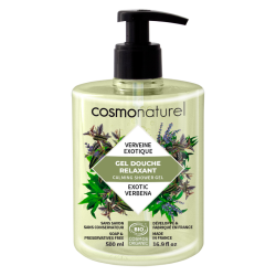 Gel douche relaxant verveine exotique 1l COSMONATUREL  dans votre magasin bio en ligne Etiketbio.eu