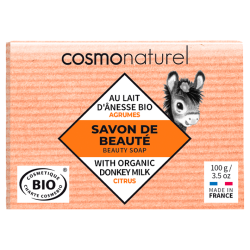 SAVON LAIT ANESSE AGRUMES 100GR COSMONATUREL  dans votre magasin bio en ligne Etiketbio.eu