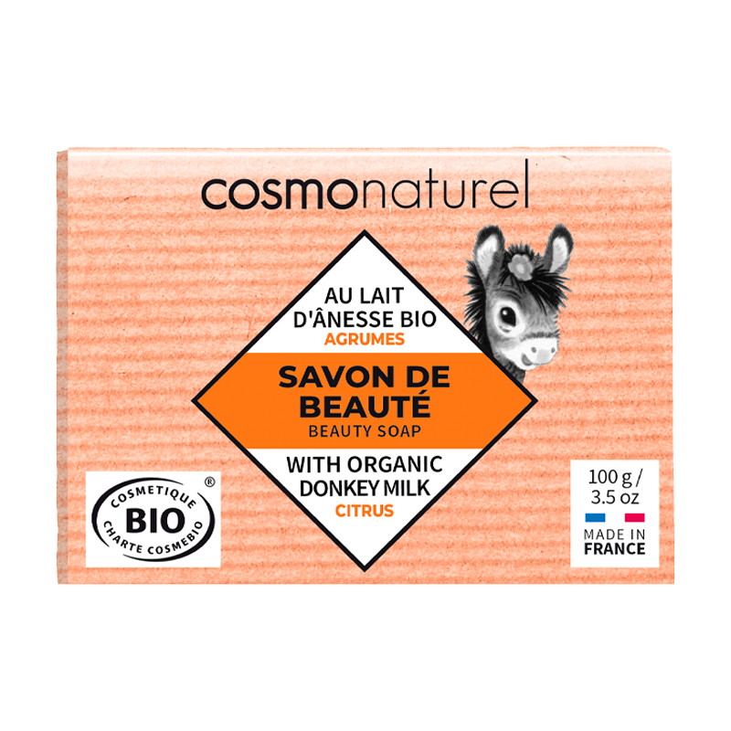 SAVON LAIT ANESSE AGRUMES 100GR COSMONATUREL  dans votre magasin bio en ligne Etiketbio.eu