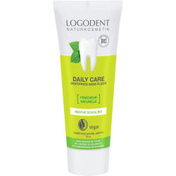 DENTIFRICE DAILY CARE MENTHE 75ML LOGONA  dans votre magasin bio en ligne Etiketbio.eu