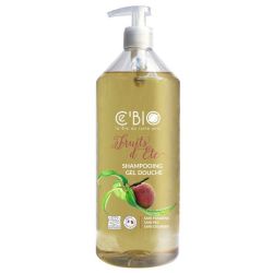 SHAMPOOING DOUCHE FRUIT D'ETE 1L   dans votre magasin bio en ligne Etiketbio.eu