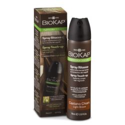 SPRAY RETOUCHE DELICATO CHATAIN CLAIR 75 ml BIOKAP  dans votre magasin bio en ligne Etiketbio.eu