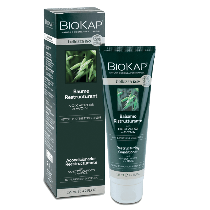 BAUME RESTRUCTURANTE BIOKAP BELLEZZA BIO - 125 ML BIOKAP  dans votre magasin bio en ligne Etiketbio.eu