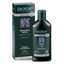 SHAMPOOING DOUCHE BIOKAP BELLEZZA BIO - 200 ML BIOKAP  dans votre magasin bio en ligne Etiketbio.eu