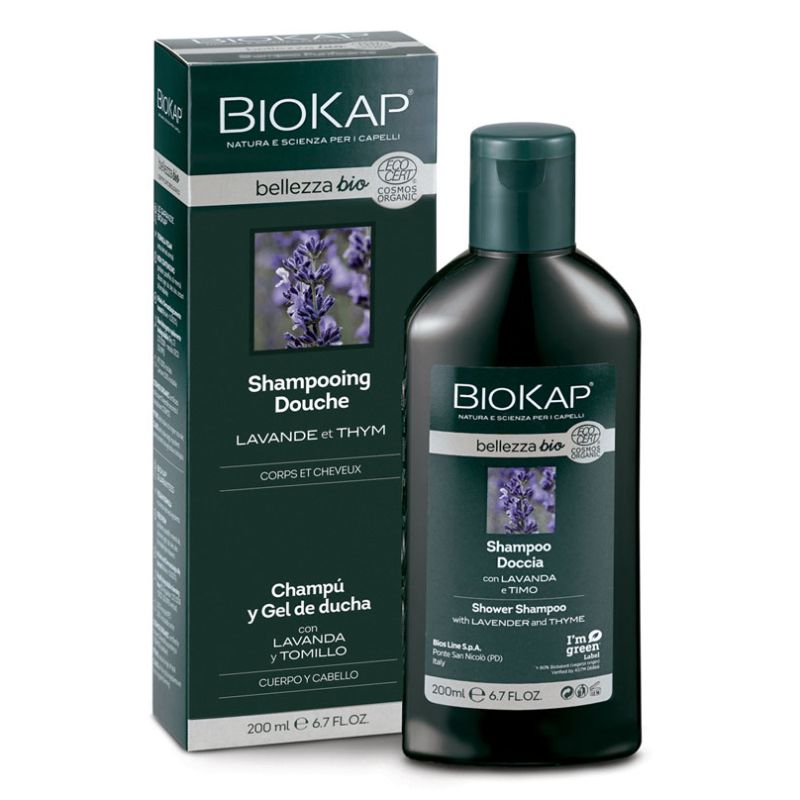 SHAMPOOING DOUCHE BIOKAP BELLEZZA BIO - 200 ML BIOKAP  dans votre magasin bio en ligne Etiketbio.eu