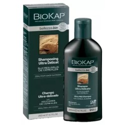 SHAMPOOING ULTRA DELICAT BELLEZZA BIO 200ML BIOKAP  dans votre magasin bio en ligne Etiketbio.eu