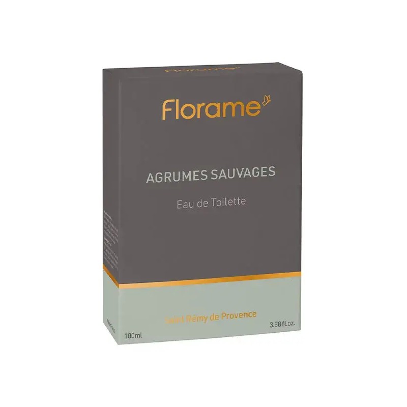 EAU DE TOILETTE AGRUMES SAUVAGES 100ML FLORAME  dans votre magasin bio en ligne Etiketbio.eu