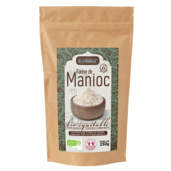 Farine de manioc BIO 250G ECOIDEES  dans votre magasin bio en ligne Etiketbio.eu