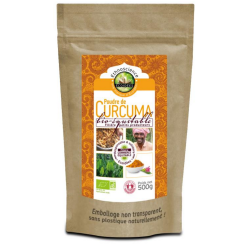 CURCUMA POUDRE 500G ECOIDEES  dans votre magasin bio en ligne Etiketbio.eu