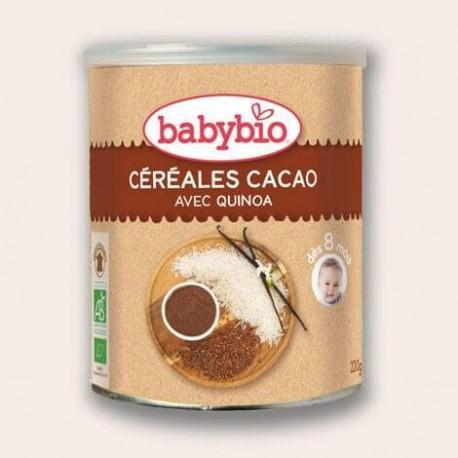 Céréales cacao bio - 220.0 g - Céréales bio - Babybio - Achat au