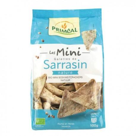 MINI GALETTES DE SARRASIN NATURE 100G PRIMEAL  dans votre magasin bio en ligne Etiketbio.eu