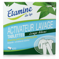 ACTIVATEUR LINGE BLANC 20 u. ETAMINE DU LYS  dans votre magasin bio en ligne Etiketbio.eu